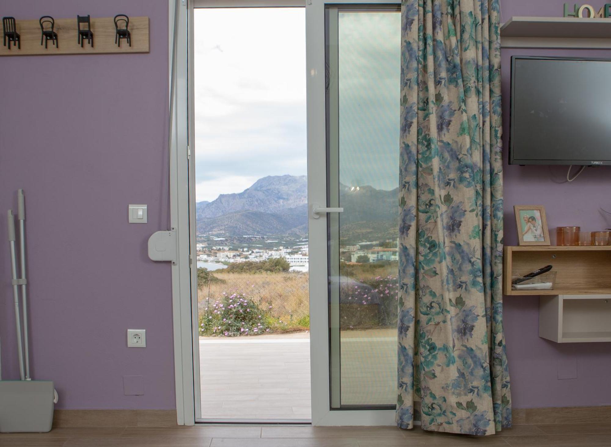 Studio Athena With Panoramic View Of Makrygialos Pilalímata Exterior foto