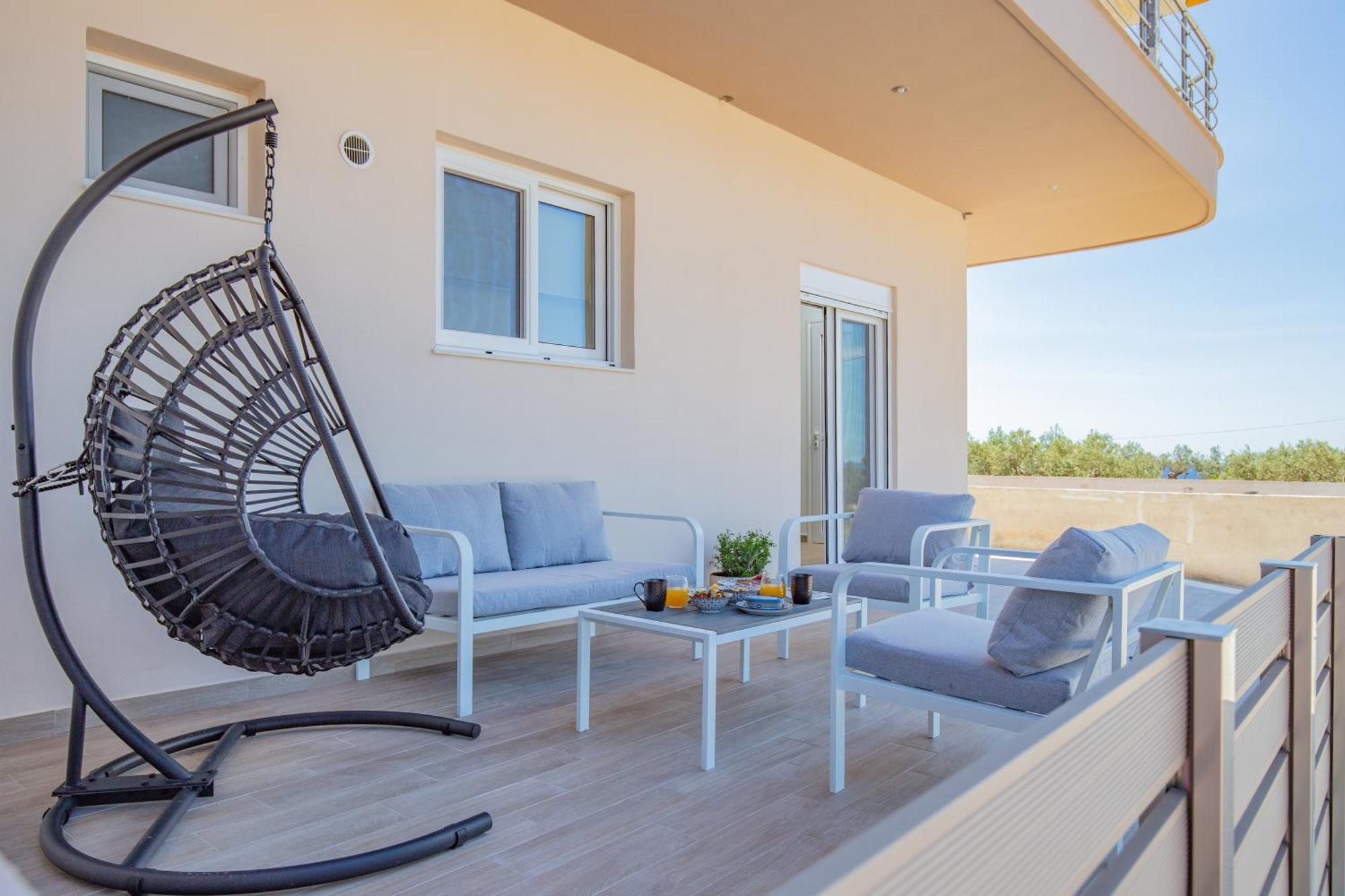 Studio Athena With Panoramic View Of Makrygialos Pilalímata Exterior foto